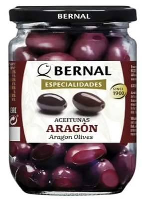 Оливки Bernal Aragon в'ялені 250 г